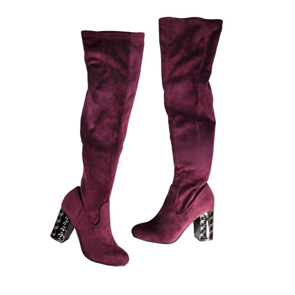 Carlos by Carlos Santana Quantum Over-the-Knee Boots Sz 7.5M